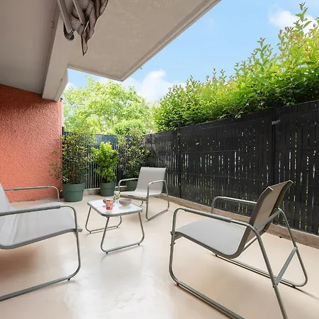 Avec Terrasse, Climatisation Et Parking- Blagnac, 5 Min Aéroport&airbus *
